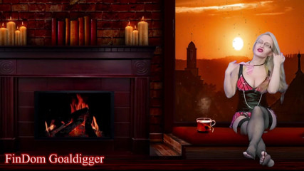 FinDom Goaldigger: Урок покорности с финансовым целомудриям