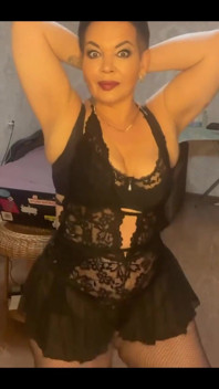 Dancing in Sexy Lingerie