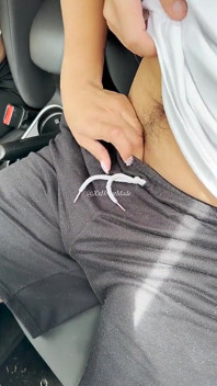 Hot Latina Girl Shows Me Her Ass in Public and We Almost Got Caught