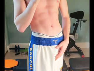 Delight: Twinks Cute Abs and Dick in Socks