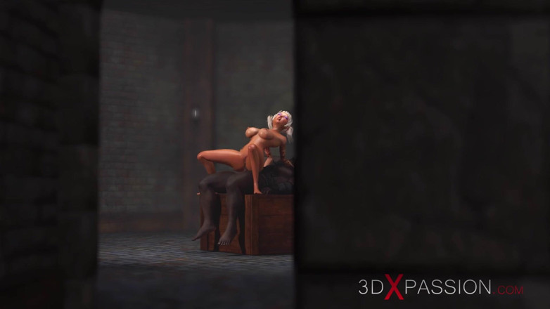 3dxpassion: Słodka nastolatka zostaje ostro wyruchana przez czarnego mężczyznę w ciemnym...