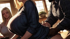 Spicy Toons: 매운 틴: 내 금발 의붓딸 자지, 풀영상