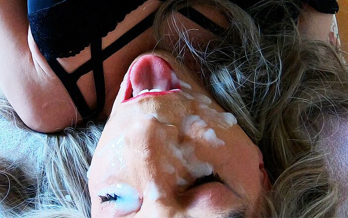 Ane Get Horny: Oh My God Tons of Cum on My Face