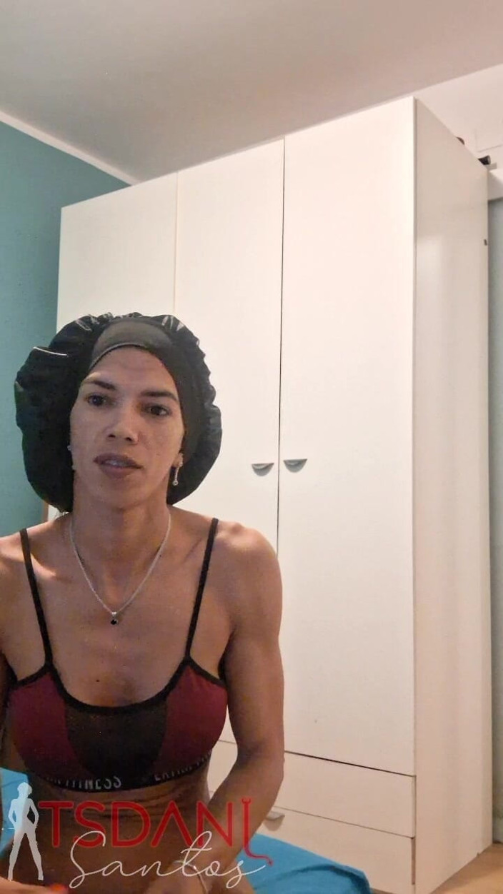 Tsdanisantos1: Oh, It's so Hot, I'm Going to Take My Dick...