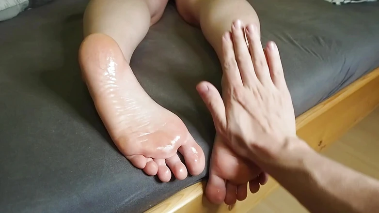 HammerRipper: POV Feet Massage and Fuck.