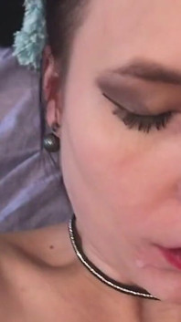Asshole with Cum in My Buttocks