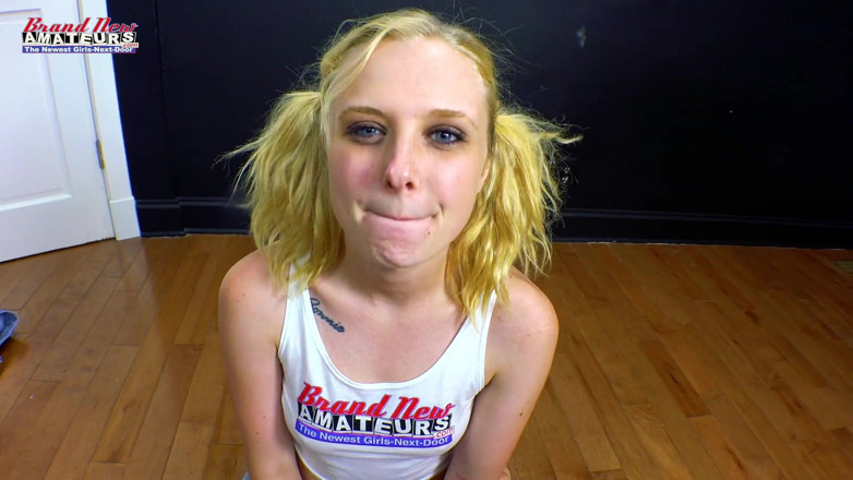 Brand New Amateurs: BrandNewAmateurs - Sexy moaning milf Bonnie Wolf porn audtion fuck suck...