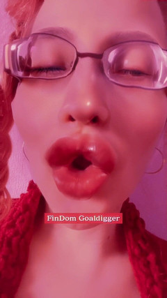 FinDom Goaldigger: Lust sleduje mé rty