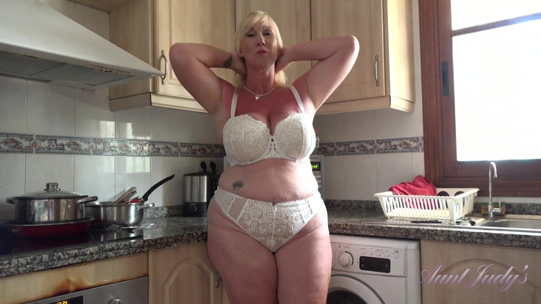 Aunt Judy's: Auntjudys - Your Busty BBW Wife Melody Masturbates with You in...