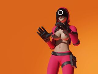 Game of Lust 3D: Dans în pielea goală cu fată sexy 3d