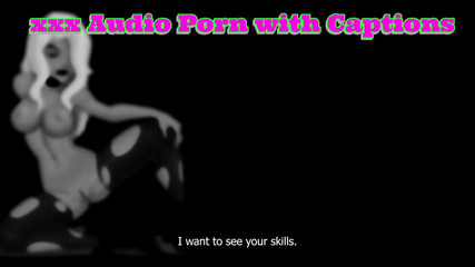 Porn with Captions: POUZE AUDIO - Audio porno s titulky čichá k čerstvým ooey gooey kalhotkám,...