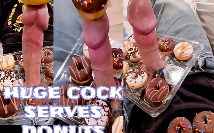 Biggyshots: Un grande cazzo serve ciambella con gelo extra