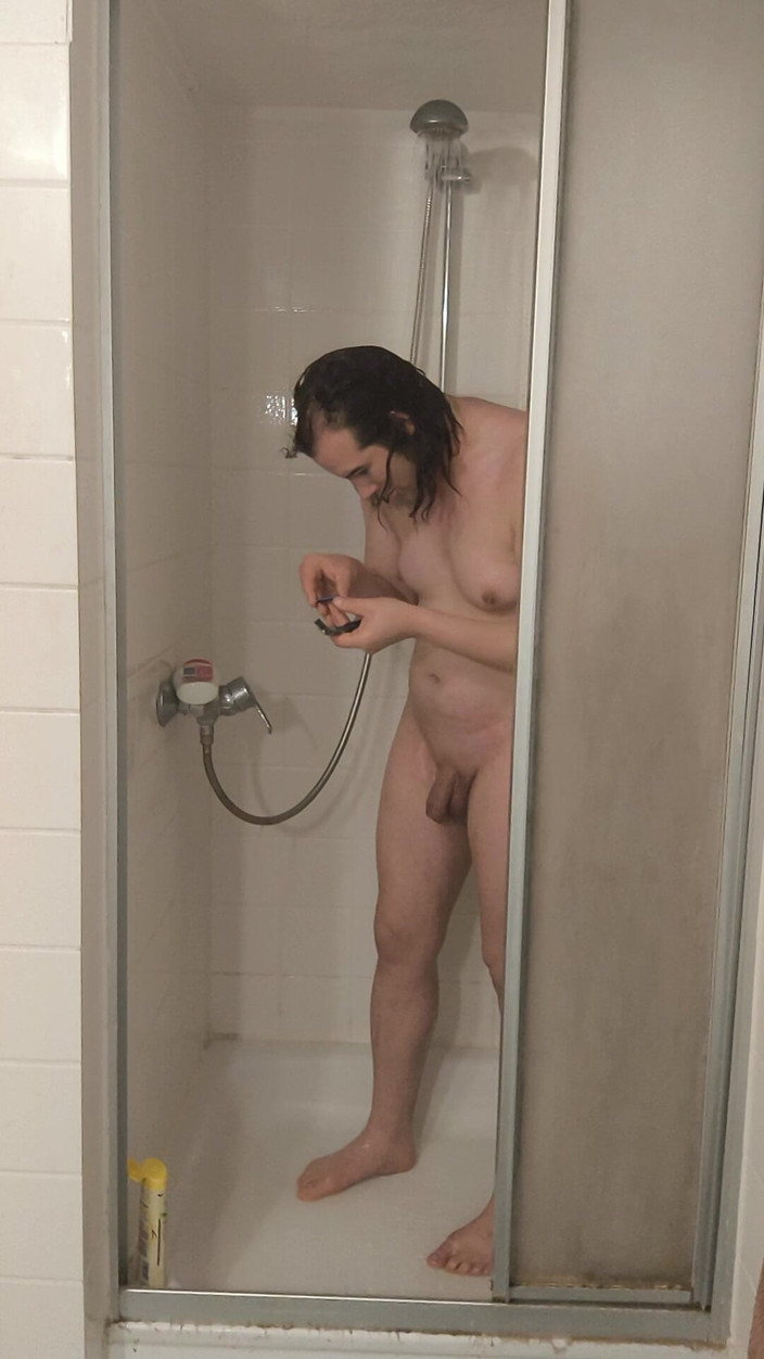 JanineLang: Shower, Shave, Dry off and Take Hormones