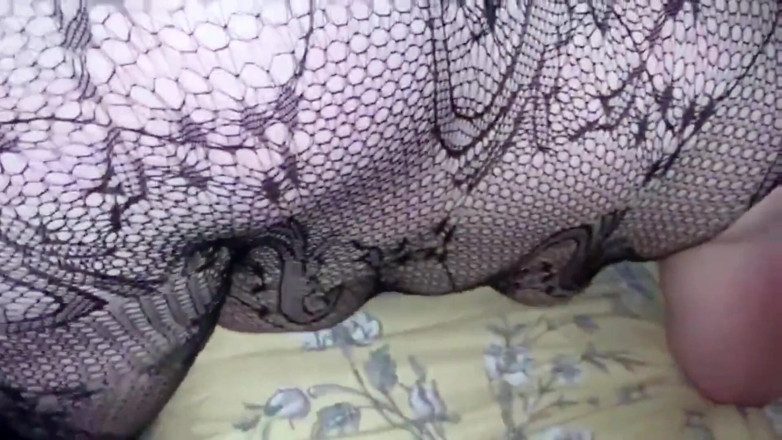 Real homemade BBW BBC porn: Youngenglishbbw BBC Nata4sex, harter sex in netzbody-suit