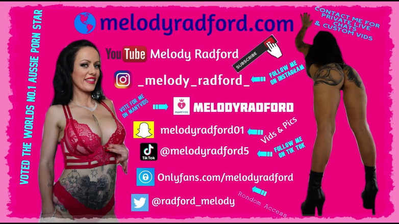 Melody Radford: อมควยก่อนนอนในถุงน่องสีดํา