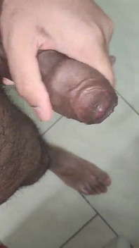 Cum in the Bathroom