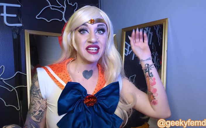 Geeky Femdom: セーラーヴィーナスカックスタキシードマスク