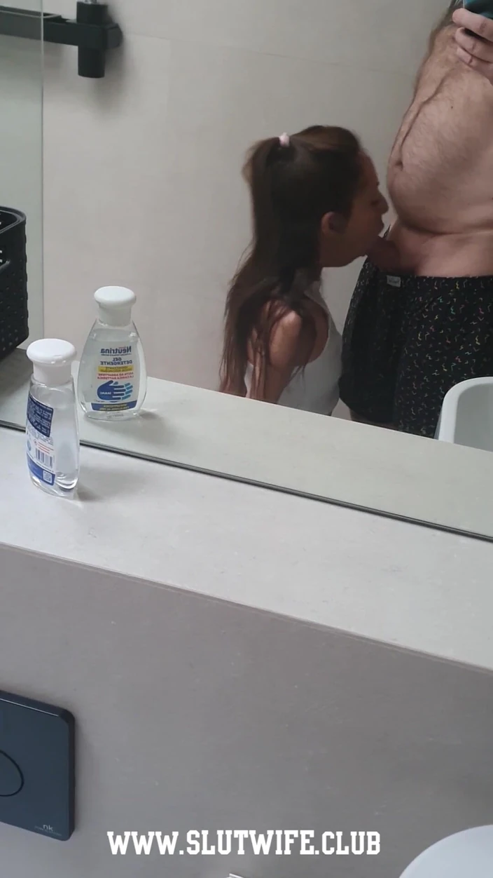Slutwife Club: Bts: Using Candie's Throat Before and During a Slutwife Club...