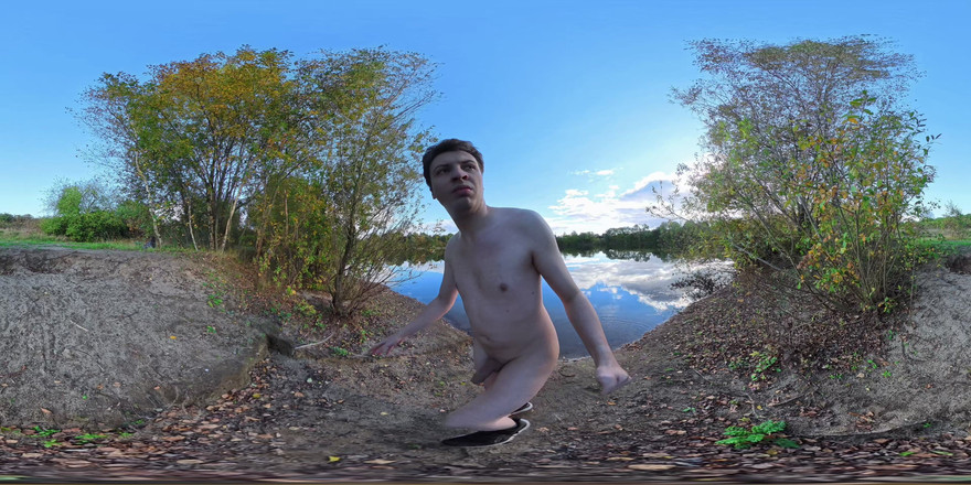 Outdoorboy5: Teen Completely Naked at a Lake