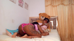 AndreaAndJean: मेरी सौतेली बहन मुझे फोर्टनाइट का मेरा खेल खो देती है, और वह मुझे सेक्स के साथ भुगतान करती है