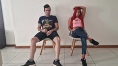 Latinascachondas: Пылает хуй и сосет раком