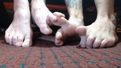 Abby Anna: Tempo di gioco con 20 dita dei piedi arricciando