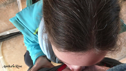Annika Rose: Spermacocktail na budowie!