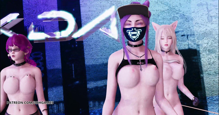 3D-Hentai Games: [mmd] chung ha - bisiklet kda ahri akali evelynn seksi kpop...