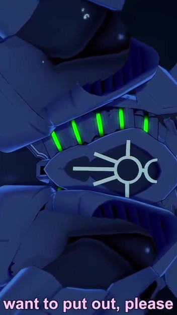 Necron anime girl : Warhammer 40 000 Hentai parody