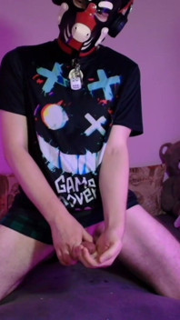 Playful Pup Jerks and Cums in Every Pose