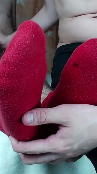Massage des pieds et adoration
