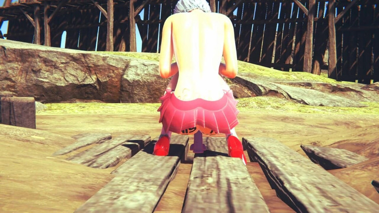 Yaoitube: Yaoi Femboy - shin anální dildo a boobjob