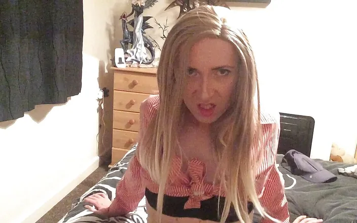 The Midnight Minx: Themidnightminx college uniform tease x