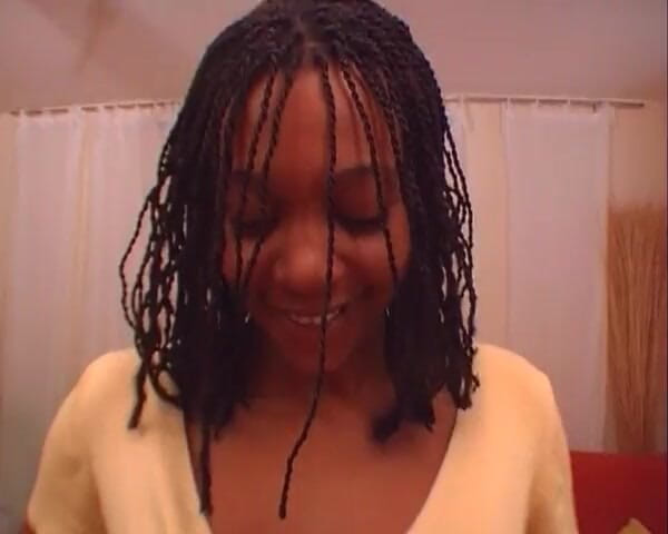 Filles Francaises: French Ebony Doll Rides Big White Dick Before a Facial