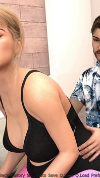 完美的婚姻：怀孕的出轨家庭主妇正在从她的邻居那得到按摩 - 第29集