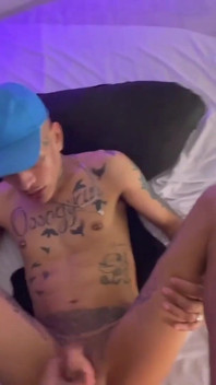 Azael Maluma mengongkek kembar bertatu tanpa kondom