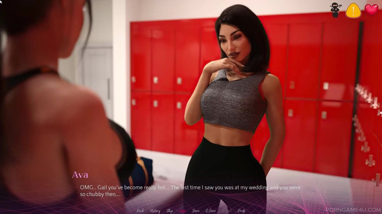 Porn game 4 u: Máy bay bà già thèm khát quyến rũ người bạn đã...