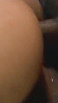 Asian skinny teen Lana really banged by two big black cocks