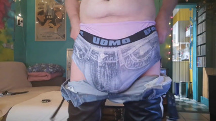 Monster_Meat_: Striptease full show naked wank