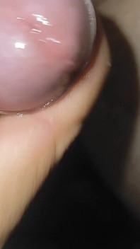 Big Curvy Cock Cums to the Extreme Without Touch!!