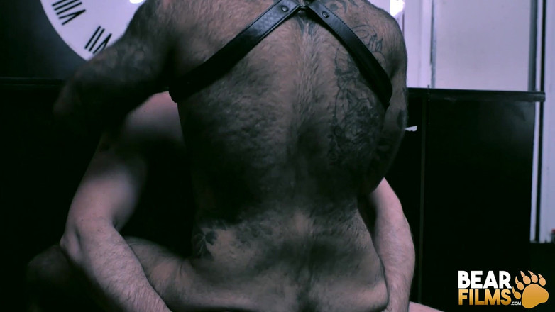 Bear Films: Bearfilms Brodacz gej Marc Giacomo bierze Atlas Grant twardy kutas...