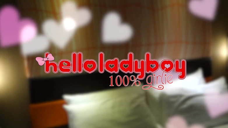 Hello Lady Boy: Skinny teen ladyboy drains big foreign balls