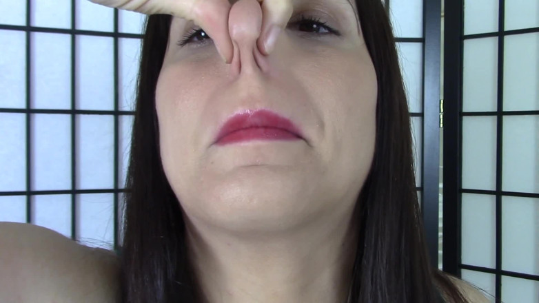 Quinn brooks: Nose Pinching