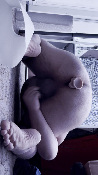 Chubbybidude: Baculatý gay si plní zadek robertkem