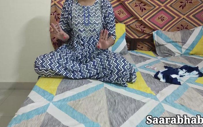 Saara Bhabhi: Saara scopata dal fratellastro dopo molto tempo con gemiti forti