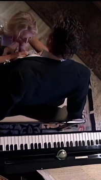 An Evening of Piano and Orgasms for a Hot Sublime Blonde Girl with a Gorgeous Body
