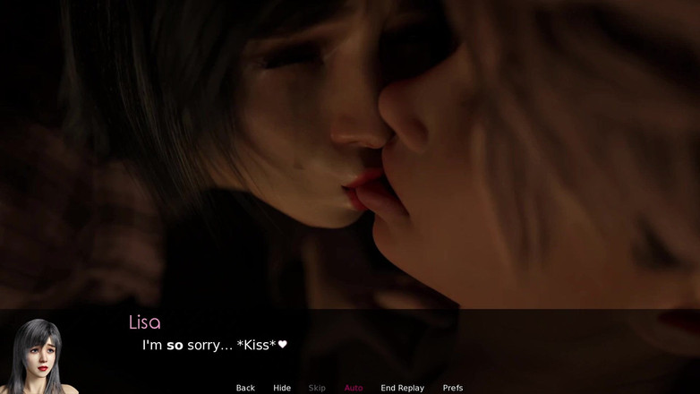 Porngame201: Lisa #25a - 痴女三人組深夜 - ポルノゲーム、3D変態、アダルトゲーム、60 Fps