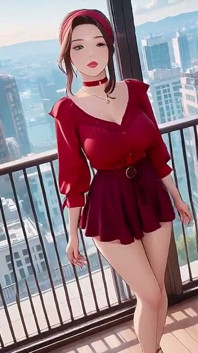 Từ văn phòng đến giường khách sạn, cô ấy sửa áo sơ mi của mình trong khi khóa mắt với bạn