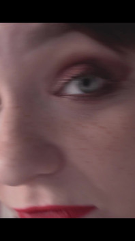 A Girl Is Messing with a Macro Camera