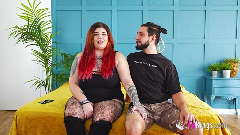 FAKings: Mollige Alternatieve Schoonheid Neukt Een Toerist: Leia Sáez, Die Italiaanse...